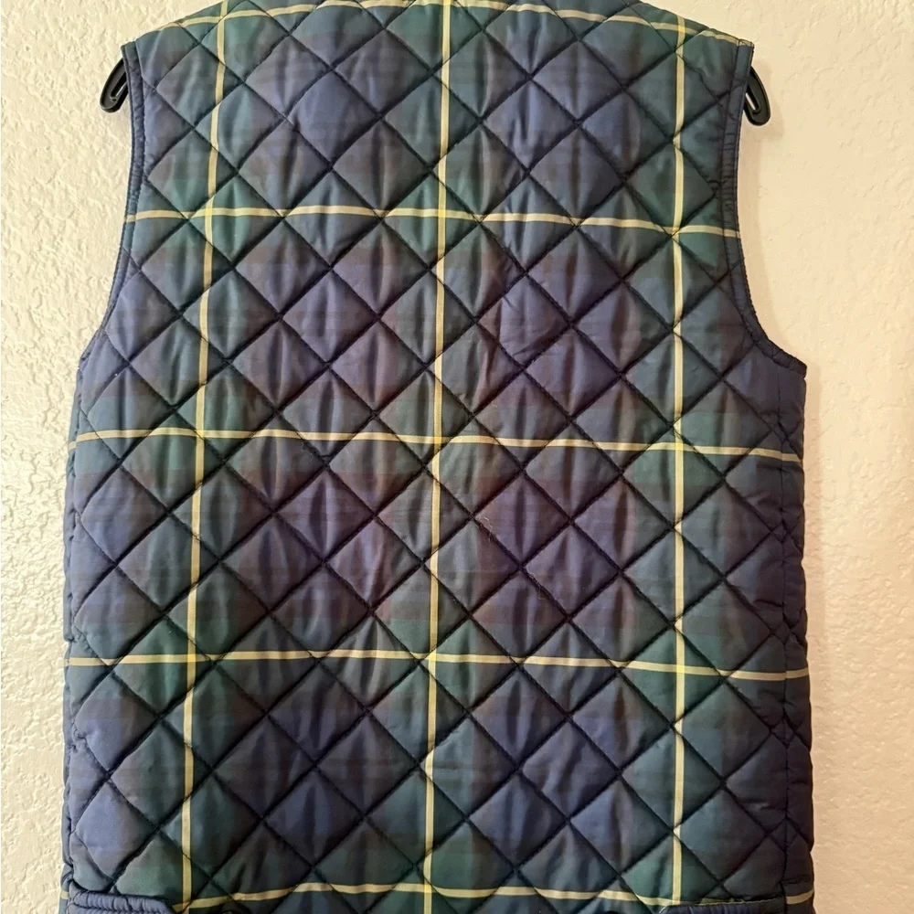 Polo Ralph Lauren Plaid Quilted Vest